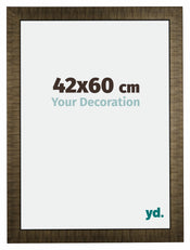 Leeds Madera Marco de Fotos 42x60cm Champan Cepillado Parte delantera Tamano | Yourdecoration.es