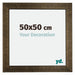 Leeds Madera Marco de Fotos 50x50cm Champan Cepillado Parte delantera Tamano | Yourdecoration.es