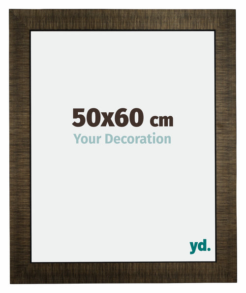 Leeds Madera Marco de Fotos 50x60cm Champan Cepillado Parte delantera Tamano | Yourdecoration.es