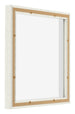 Lyon MDF Marco Flotante 1 1 Blanco Lavado Trasera Oblicuo | Yourdecoration.es