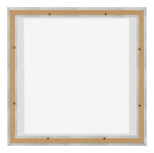 Lyon MDF Marco Flotante 1 1 Plateado Mate Trasera | Yourdecoration.es