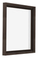 Lyon MDF Marco Flotante 1 1 Roble Oscuro Delantera Oblicuo | Yourdecoration.es