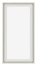 Lyon MDF Marco Flotante 1 2 Blanco Lavado Delantera | Yourdecoration.es