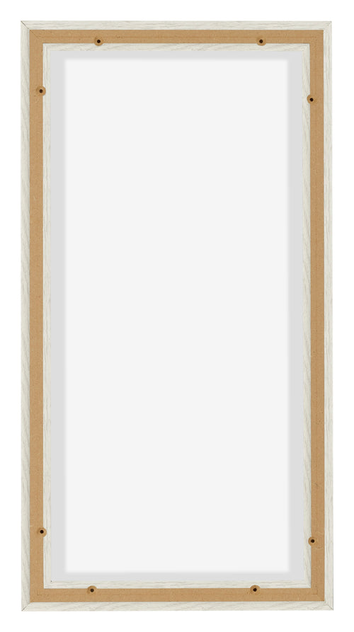 Lyon MDF Marco Flotante 1 2 Blanco Lavado Trasera | Yourdecoration.es