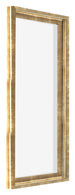 Lyon MDF Marco Flotante 1 2 Dorado Antiguo Delantera Oblicuo | Yourdecoration.es
