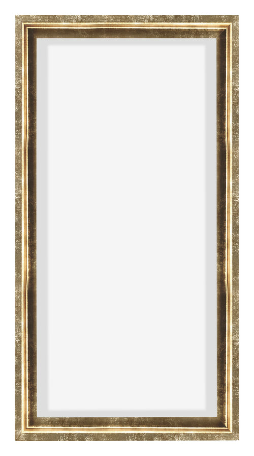 Lyon MDF Marco Flotante 1 2 Dorado Antiguo Delantera | Yourdecoration.es