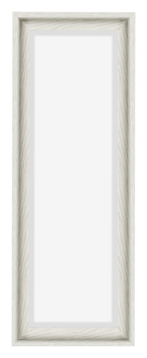 Lyon MDF Marco Flotante 1 3 Blanco Lavado Delantera | Yourdecoration.es