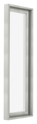 Lyon MDF Marco Flotante 1 3 Plateado Mate Delantera Oblicuo | Yourdecoration.es