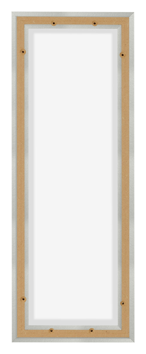 Lyon MDF Marco Flotante 1 3 Plateado Mate Trasera | Yourdecoration.es