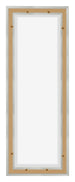 Lyon MDF Marco Flotante 1 3 Plateado Mate Trasera | Yourdecoration.es