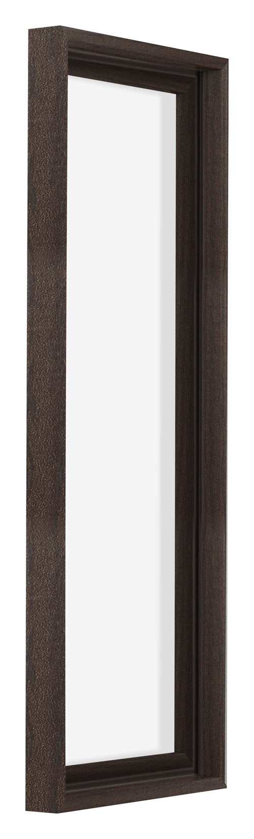 Lyon MDF Marco Flotante 1 3 Roble Oscuro Delantera Oblicuo | Yourdecoration.es