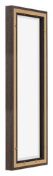 Lyon MDF Marco Flotante 1 3 Roble Oscuro Trasera Oblicuo | Yourdecoration.es