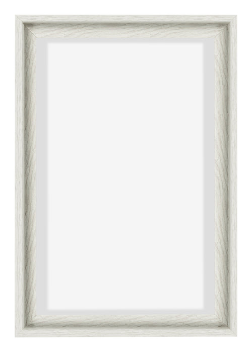 Lyon MDF Marco Flotante 2 3 Blanco Lavado Delantera | Yourdecoration.es