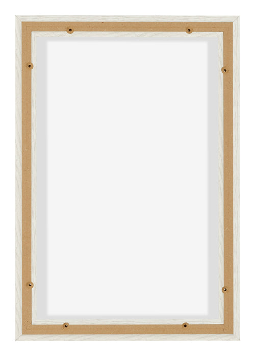Lyon MDF Marco Flotante 2 3 Blanco Lavado Trasera | Yourdecoration.es