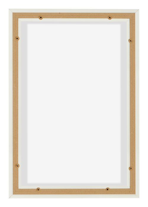 Lyon MDF Marco Flotante 2 3 Blanco Mate Trasera | Yourdecoration.es