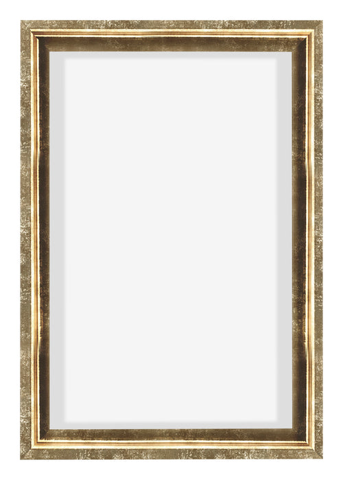Lyon MDF Marco Flotante 2 3 Dorado Antiguo Delantera | Yourdecoration.es