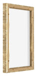 Lyon MDF Marco Flotante 2 3 Dorado Antiguo Trasera Oblicuo | Yourdecoration.es