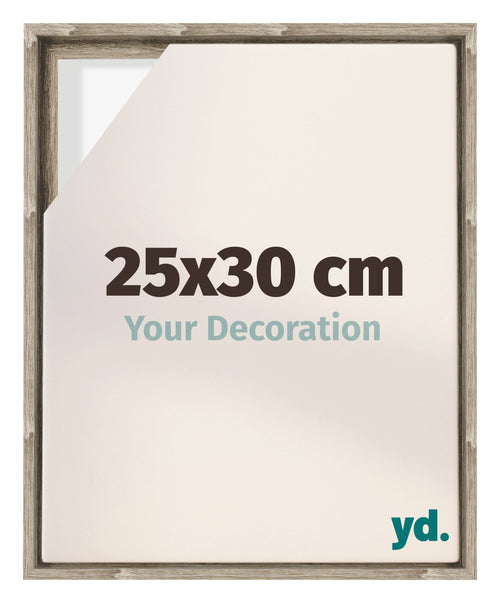 Lyon MDF Marco Flotante 25x30cm Roble Sonoma Delantera Tamano | Yourdecoration.es