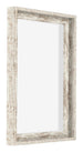 Lyon MDF Marco Flotante 3 4 Blanco Vintage Delantera Oblicuo | Yourdecoration.es