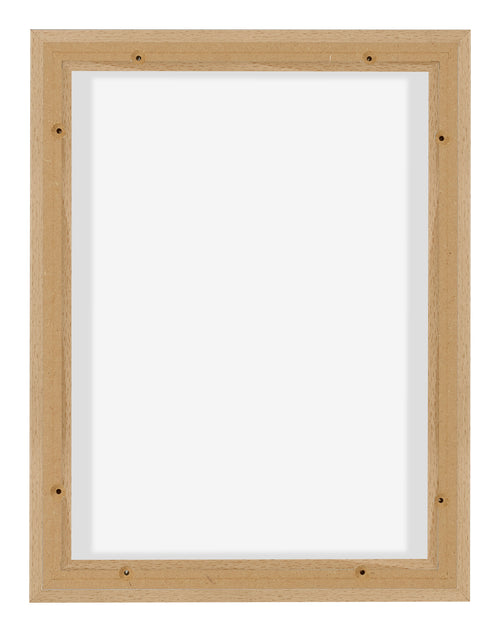 Lyon MDF Marco Flotante 3 4 Haya Trasera | Yourdecoration.es