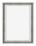 Lyon MDF Marco Flotante 3 4 Plateado Mate Delantera | Yourdecoration.es