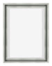 Lyon MDF Marco Flotante 3 4 Plateado Mate Delantera | Yourdecoration.es