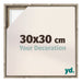 Lyon MDF Marco Flotante 30x30cm Roble Sonoma Delantera Tamano | Yourdecoration.es