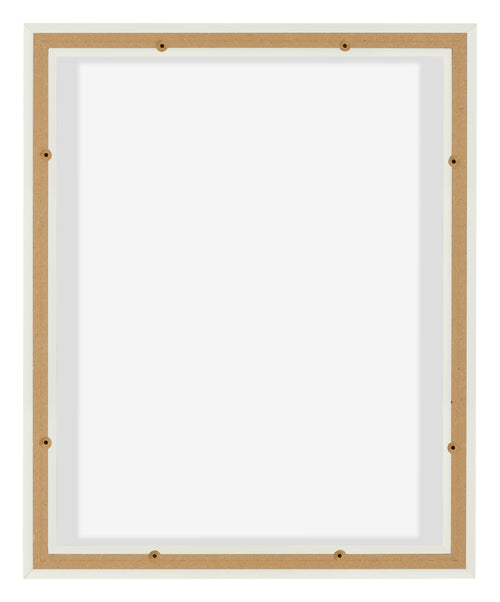 Lyon MDF Marco Flotante 4 5 Blanco Mate Trasera | Yourdecoration.es