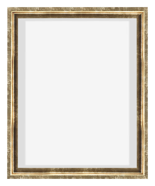 Lyon MDF Marco Flotante 4 5 Dorado Antiguo Delantera | Yourdecoration.es