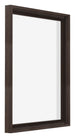Lyon MDF Marco Flotante 4 5 Roble Oscuro Delantera Oblicuo | Yourdecoration.es
