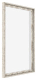 Lyon MDF Marco Flotante 5 7 Blanco Vintage Delantera Oblicuo | Yourdecoration.es