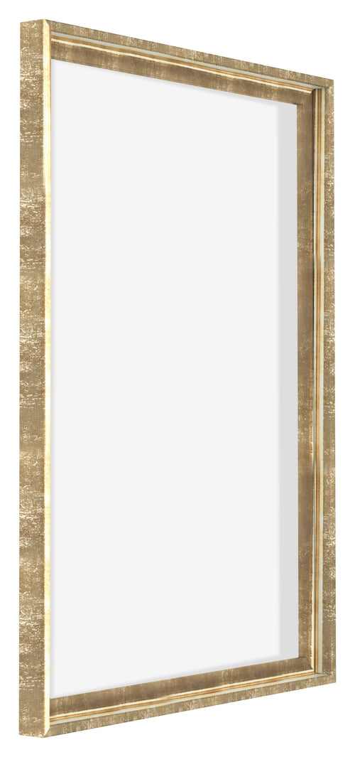 Lyon MDF Marco Flotante 5 7 Dorado Antiguo Delantera Oblicuo | Yourdecoration.es