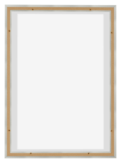 Lyon MDF Marco Flotante 5 7 Plateado Mate Trasera | Yourdecoration.es