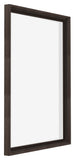 Lyon MDF Marco Flotante 5 7 Roble Oscuro Delantera Oblicuo | Yourdecoration.es