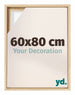 Lyon MDF Marco Flotante 60x80cm Haya Delantera Tamano | Yourdecoration.es
