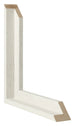 Lyon MDF Marco Flotante Blanco Lavado Diametro | Yourdecoration.es