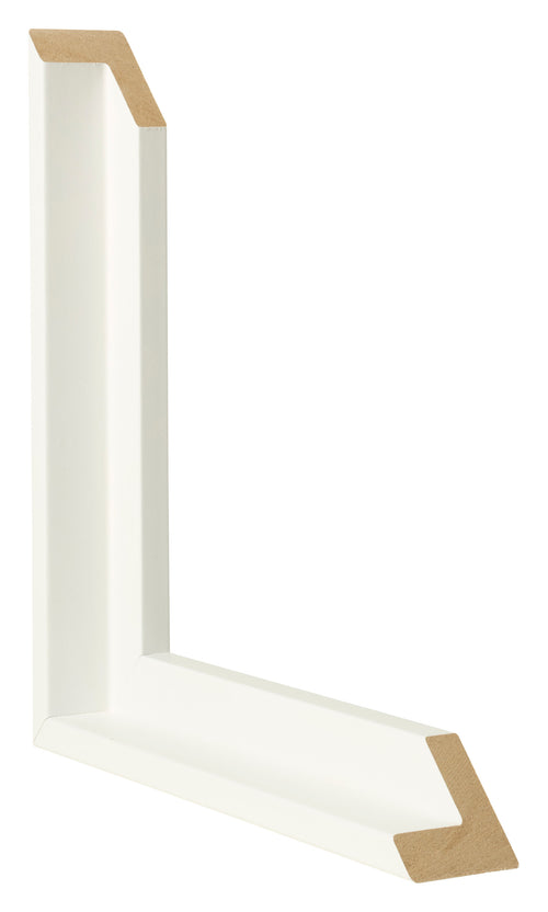 Lyon MDF Marco Flotante Blanco Mate Diametro | Yourdecoration.es