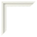 Lyon MDF Marco Flotante Blanco Mate Esquina | Yourdecoration.es