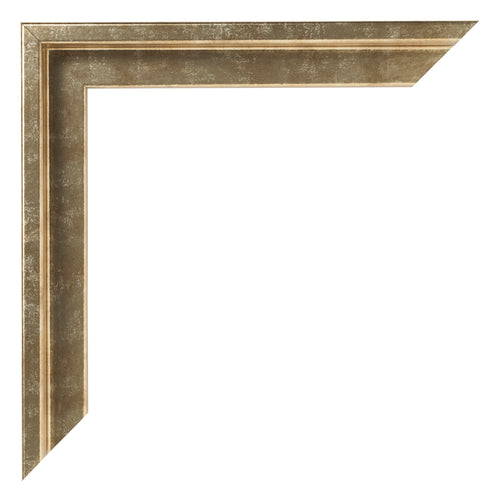 Lyon MDF Marco Flotante Dorado Antiguo Esquina | Yourdecoration.es