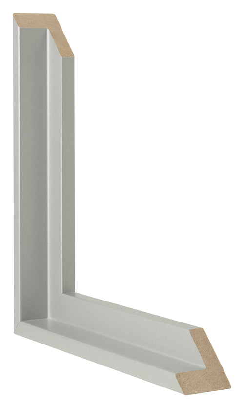 Lyon MDF Marco Flotante Plateado Mate Diametro | Yourdecoration.es