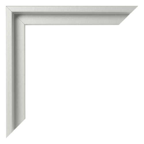 Lyon MDF Marco Flotante Plateado Mate Esquina | Yourdecoration.es