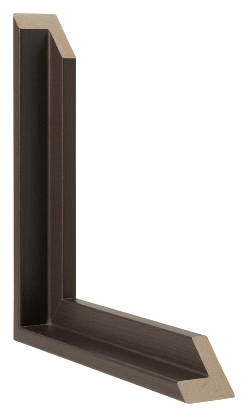 Lyon MDF Marco Flotante Roble Oscuro Diametro | Yourdecoration.es