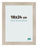 Marco de Fotos 18x24cm Roble Rustico MDF Pisa Delantera Tamano | Yourdecoration.es