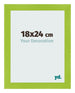 Marco de Fotos 18x24cm Verde MDF Pisa Delantera Tamano | Yourdecoration.es