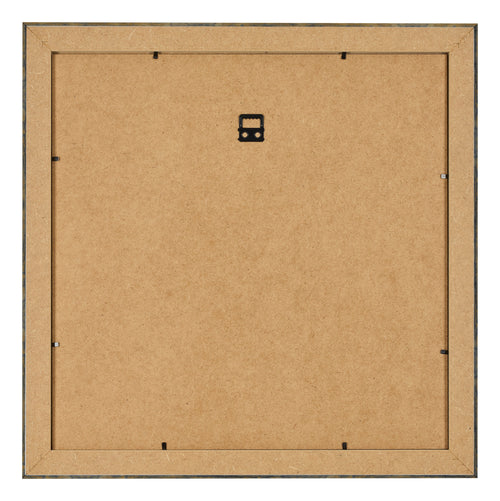 Marco de Fotos 20x20cm Azul Y Dorado Fusionado MDF Pisa Trasera | Yourdecoration.es