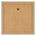 Marco de Fotos 20x20cm Azul Y Dorado Fusionado MDF Pisa Trasera | Yourdecoration.es