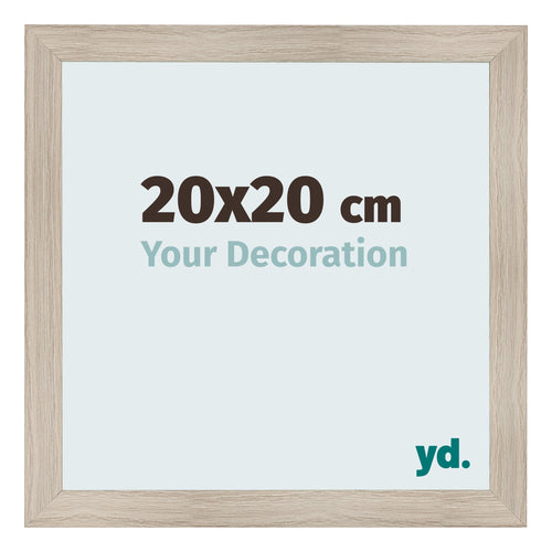 Marco de Fotos 20x20cm Roble Rustico MDF Pisa Delantera Tamano | Yourdecoration.es