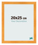 Marco de Fotos 20x25cm Naranja MDF Pisa Delantera Tamano | Yourdecoration.es