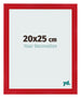 Marco de Fotos 20x25cm Rojo MDF Pisa Delantera Tamano | Yourdecoration.es