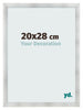 Marco de Fotos 20x28cm Aluminio Cepillado MDF Pisa Delantera Tamano | Yourdecoration.es